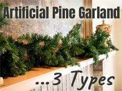 3 Types of Artificial Pine Garland