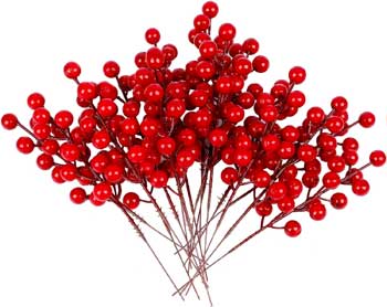 Faux Berries for Holiday Decorating in Garlands, Wreaths, Home Decor Crafts