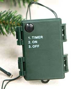 Rubber-Sealed Battery Pack for String Lights for Indoor and Outdoor Use