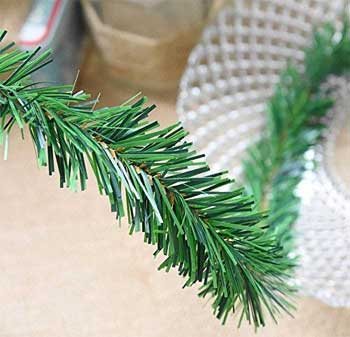 Cheap Pine Christmas Garland that Looks Fake - Is it a Good Value?